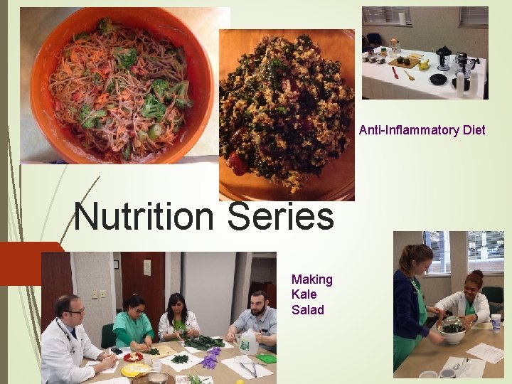 Anti-Inflammatory Diet Nutrition Series Making Kale Salad 