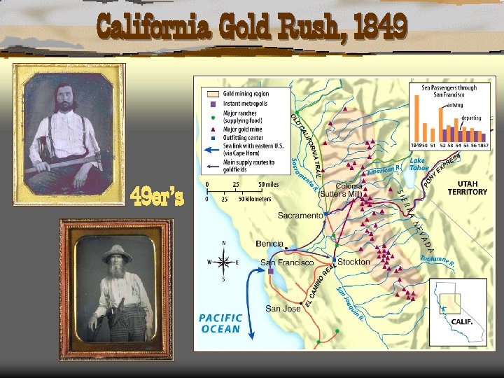 California Gold Rush, 1849 49 er’s 