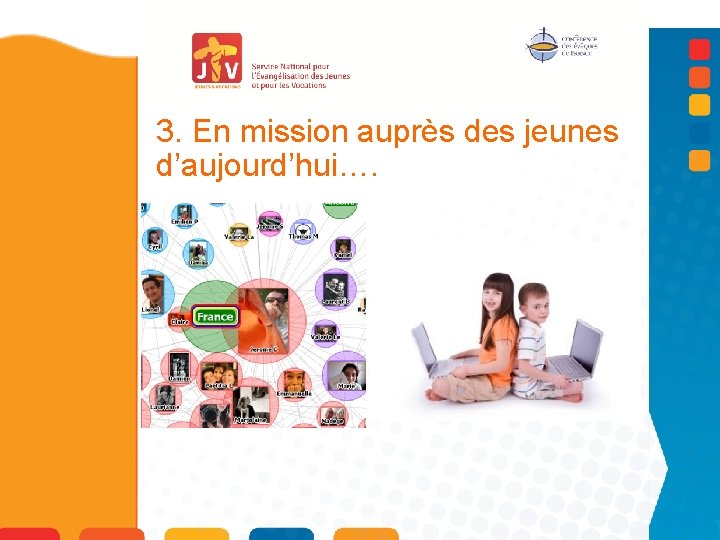 3. En mission auprès des jeunes d’aujourd’hui…. 