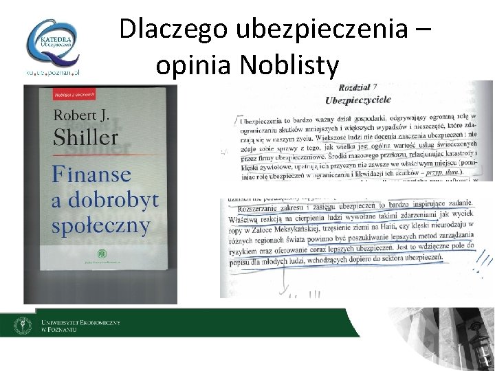 Dlaczego ubezpieczenia – opinia Noblisty 