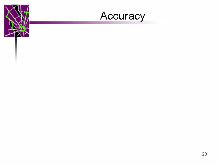 Accuracy 28 
