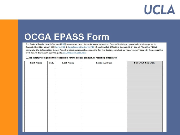 OCGA EPASS Form 