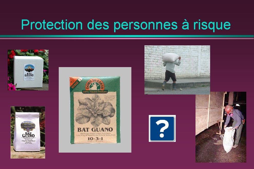 Protection des personnes à risque 