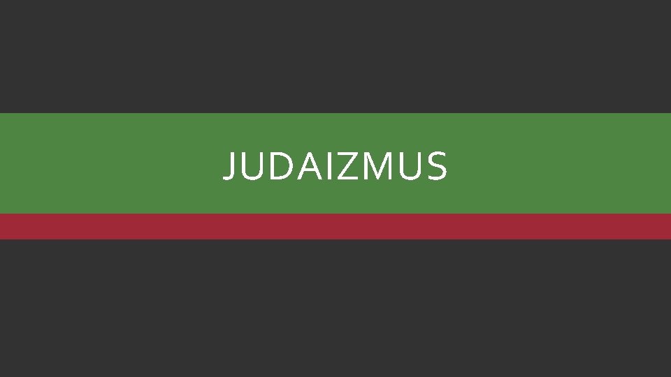 JUDAIZMUS 