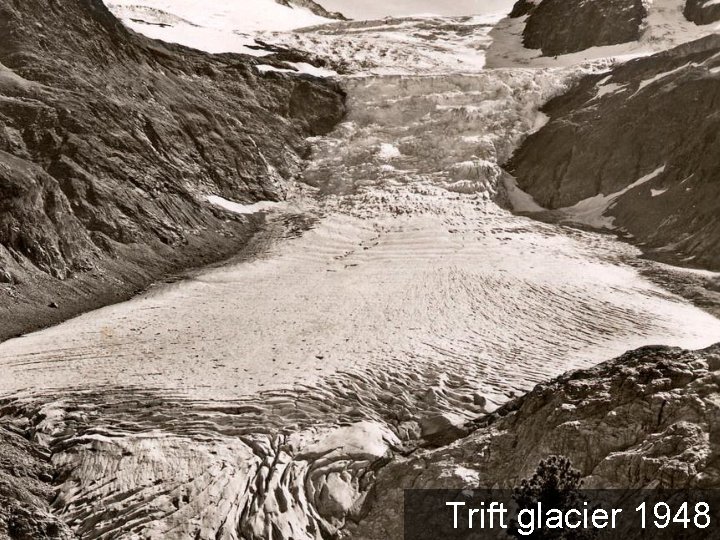 Trift glacier 1948 