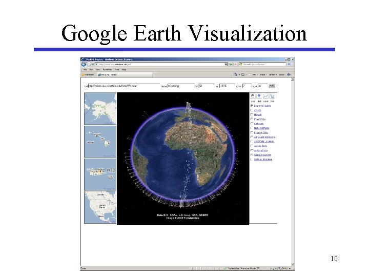 Google Earth Visualization 10 