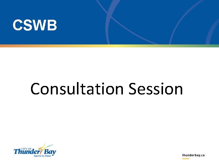 CSWB Consultation Session 