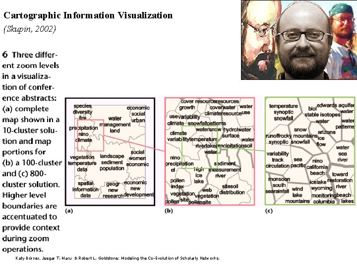 Cartographic Information Visualization (Skupin, 2002) Katy Börner, Jeegar T. Maru & Robert L. Goldstone: