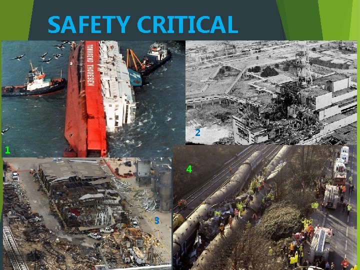 SAFETY CRITICAL 2 1 4 3 