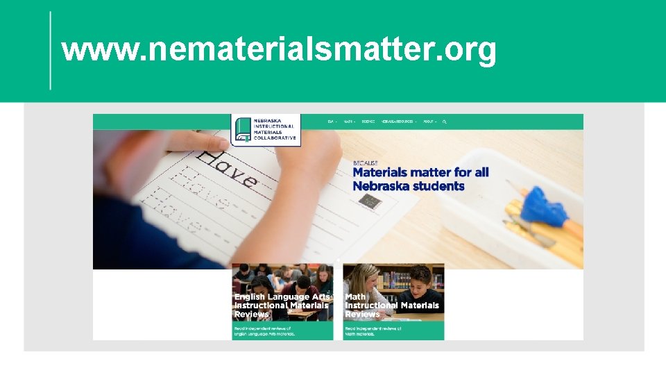 www. nematerialsmatter. org 