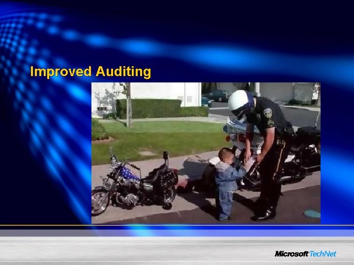 Improved Auditing 