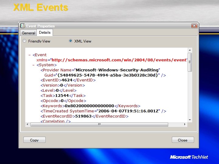 XML Events 