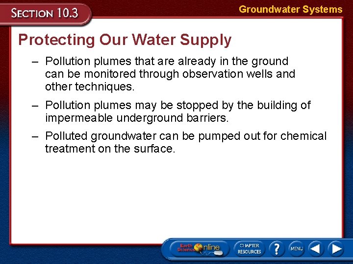 Groundwater Systems Protecting Our Water Supply – Pollution plumes that are already in the Groundwater Systems Protecting Our Water Supply – Pollution plumes that are already in the