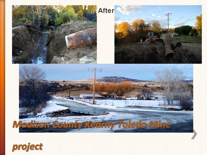 After Madison County Kearny Toledo Mine project 