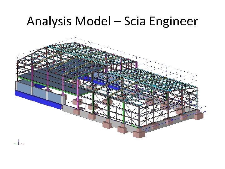 Analysis Model – Scia Engineer 