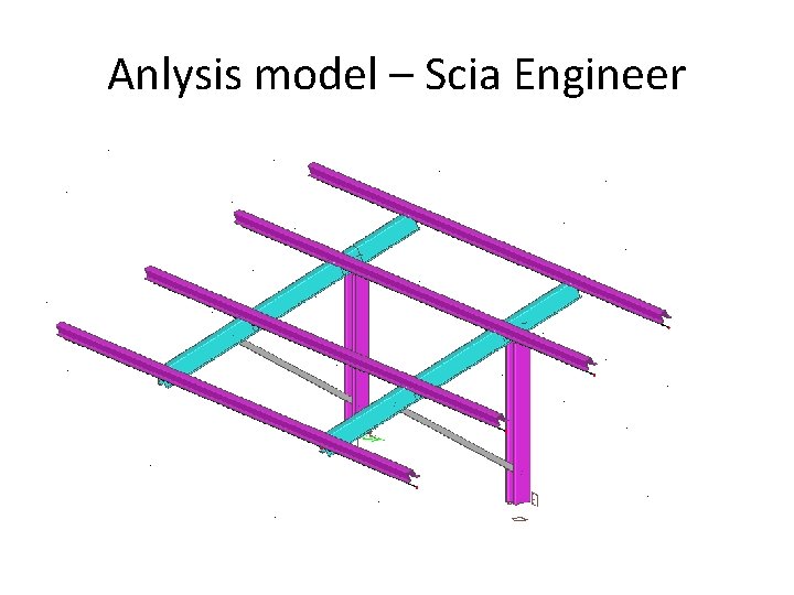 Anlysis model – Scia Engineer 