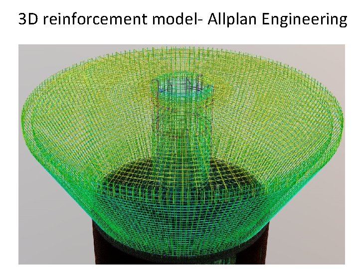 3 D reinforcement model- Allplan Engineering 