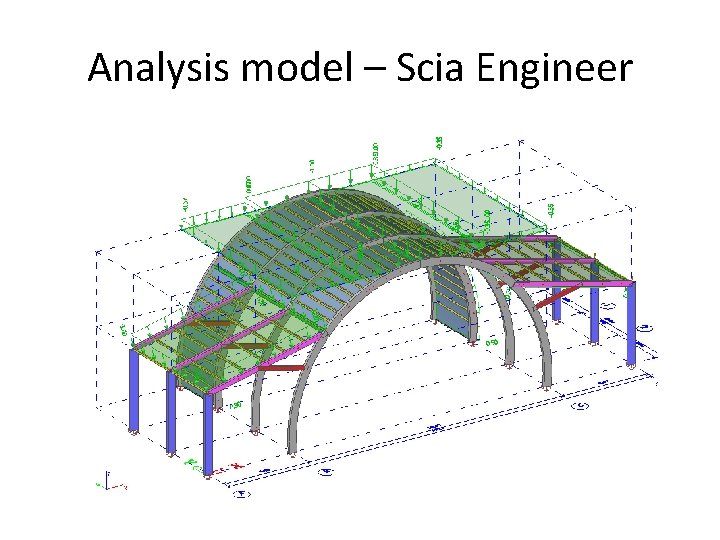 Analysis model – Scia Engineer 