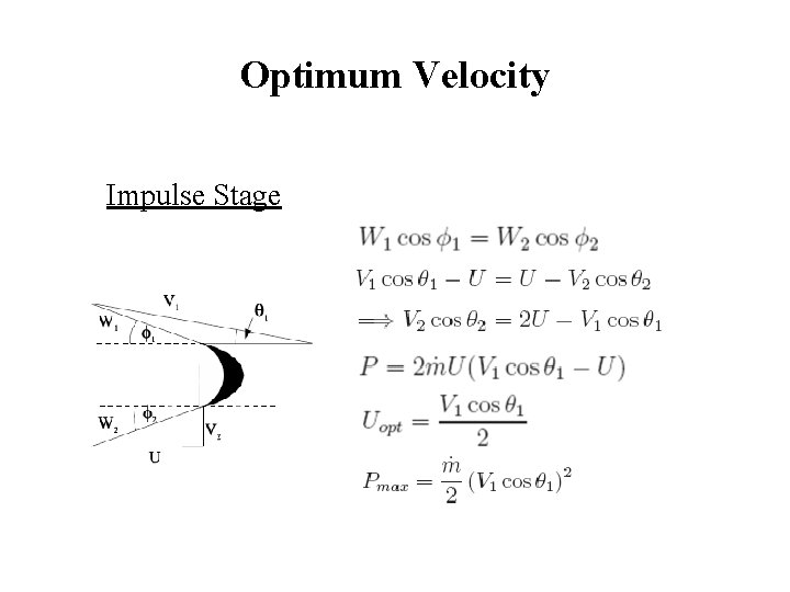 Optimum Velocity Impulse Stage 