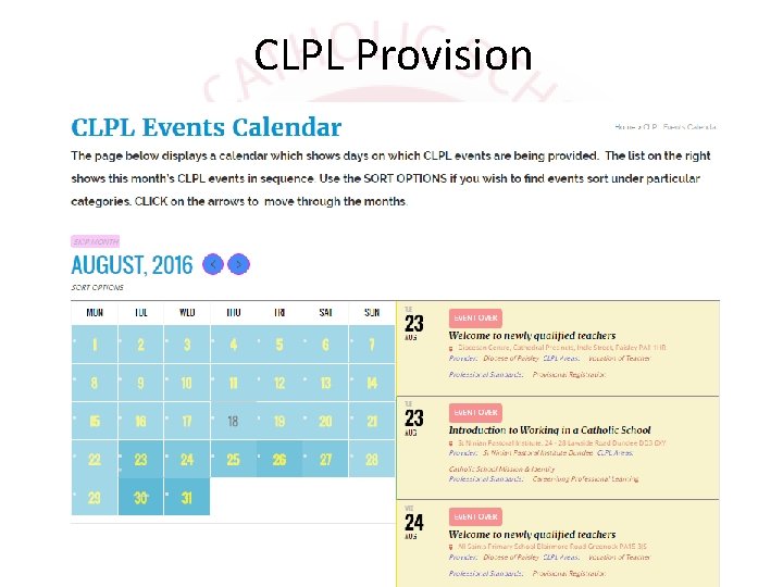 CLPL Provision 