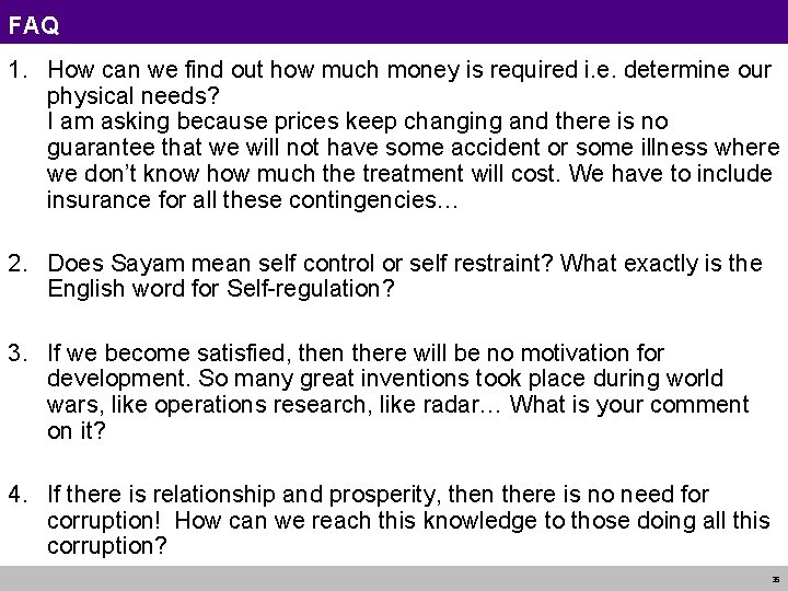 FAQ 1. How can we find out how much money is required i. e. FAQ 1. How can we find out how much money is required i. e.