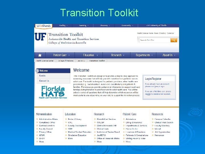 Transition Toolkit 