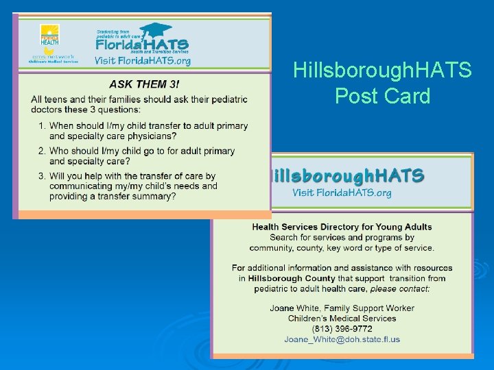 Hillsborough. HATS Post Card 