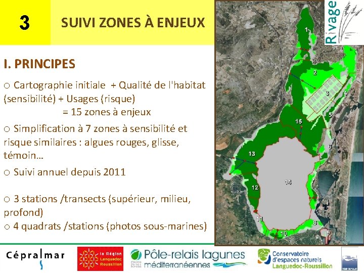 3 SUIVI ZONES À ENJEUX I. PRINCIPES o Cartographie initiale + Qualité de l'habitat