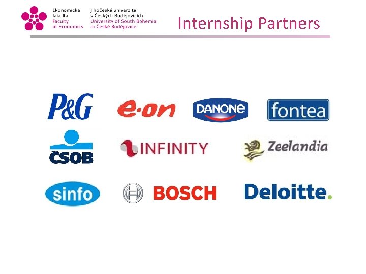 Internship Partners 