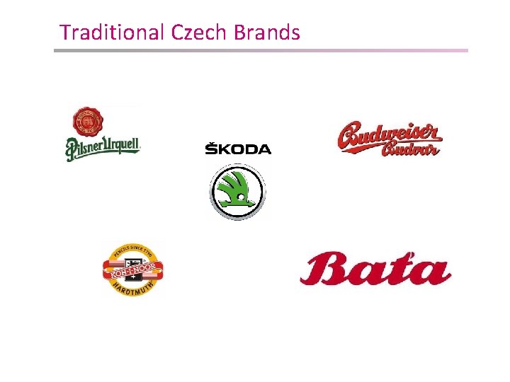 Traditional Czech Brands 