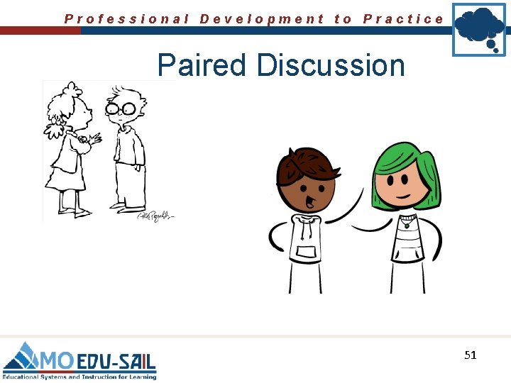 Professional Development to Practice Paired Discussion 51 