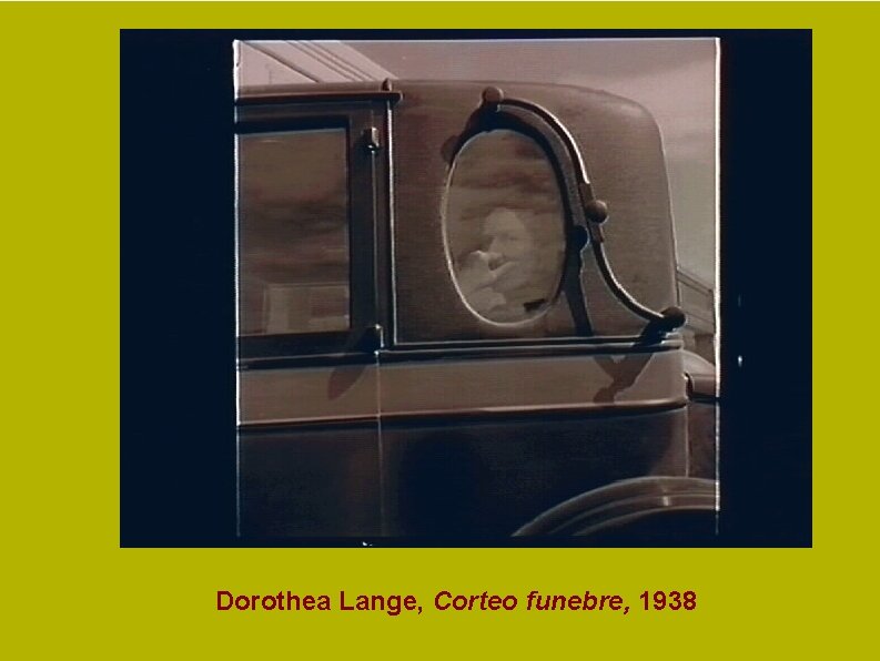 Dorothea Lange, Corteo funebre, 1938 Dorothea Lange, Corteo funebre, 1938
