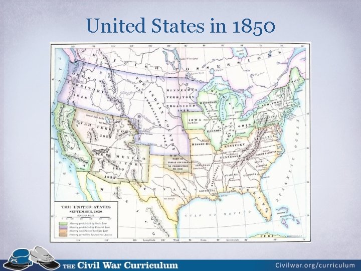 United States in 1850 
