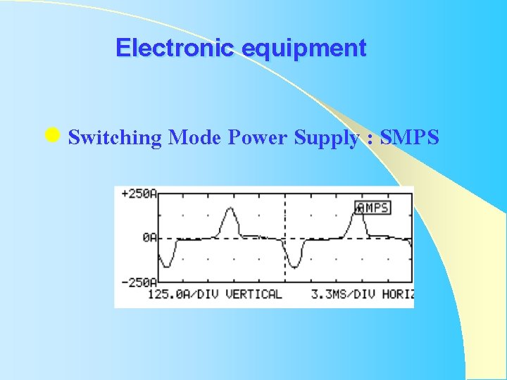 Electronic equipment l Switching Mode Power Supply : SMPS Electronic equipment l Switching Mode Power Supply : SMPS