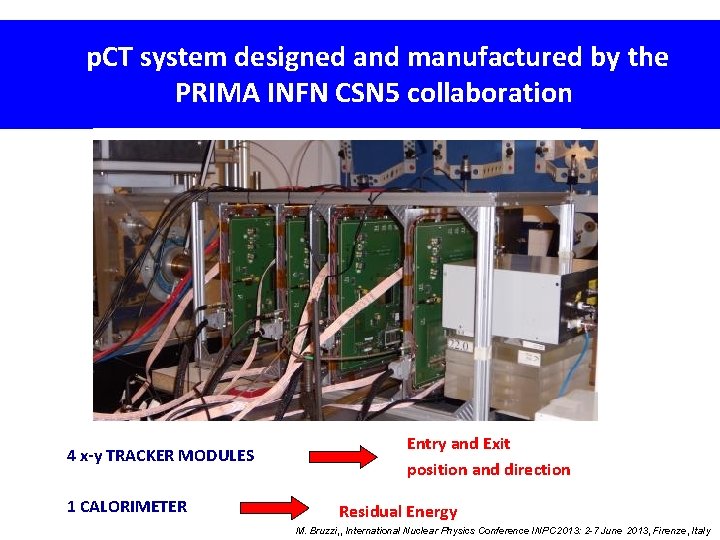  p. CT system designed and manufactured by the PRIMA INFN CSN 5 collaboration