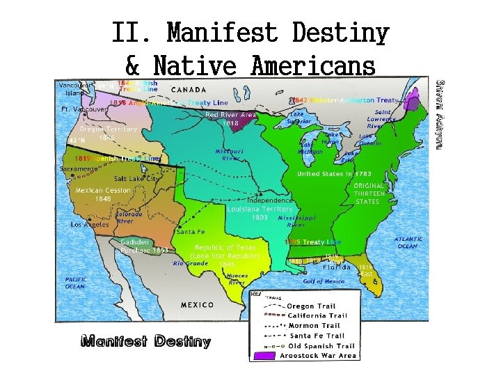 II. Manifest Destiny & Native Americans 