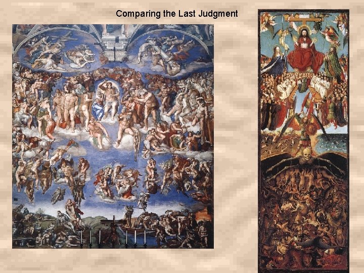 Comparing the Last Judgment 
