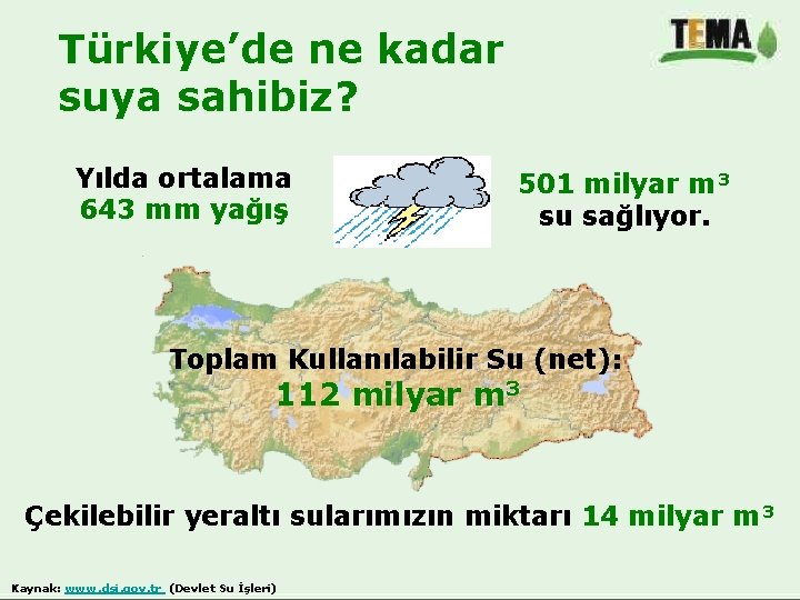 Türkiye’de ne kadar suya sahibiz? Yılda ortalama 643 mm yağış 501 milyar m³ su