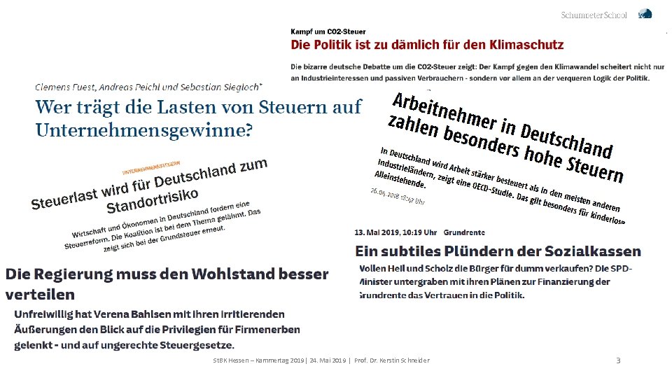 St. BK Hessen – Kammertag 2019| 24. Mai 2019 | Prof. Dr. Kerstin Schneider