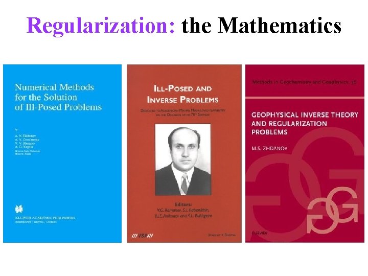 Regularization: the Mathematics Regularization: the Mathematics