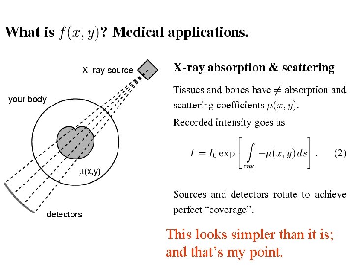 This looks simpler than it is; and that’s my point. This looks simpler than it is; and that’s my point.