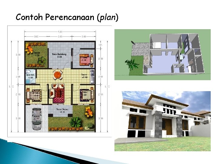 Contoh Perencanaan (plan) 