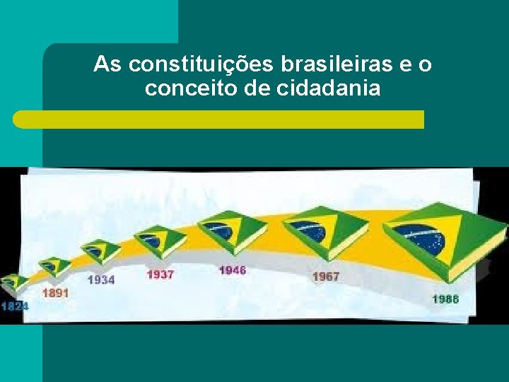 As constituições brasileiras e o conceito de cidadania 