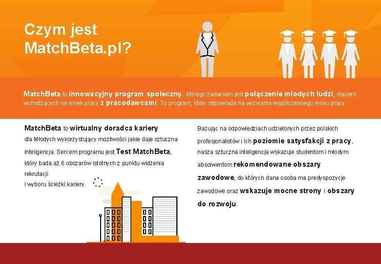 Czym jest Match. Beta. pl? Match. Beta to innowacyjny program społeczny, którego zadaniem jest