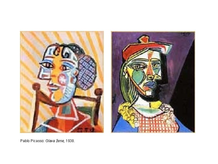 Pablo Picasso: Glava žene, 1938. 