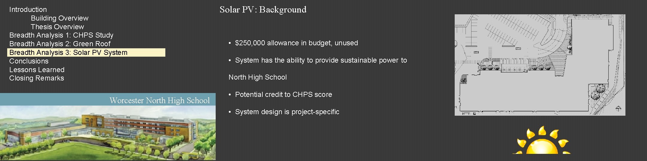 Introduction Building Overview Thesis Overview Breadth Analysis 1: CHPS Study Breadth Analysis 2: Green