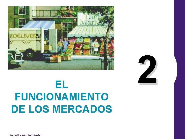EL FUNCIONAMIENTO DE LOS MERCADOS Copyright © 2004 South-Western 2 