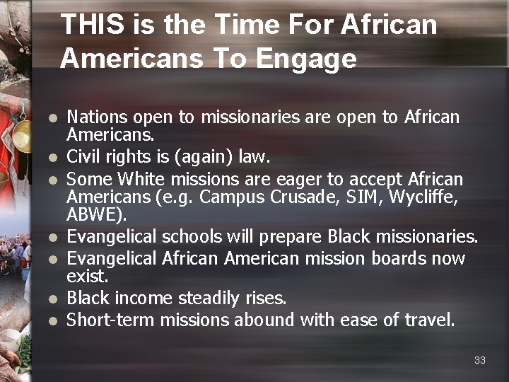 THIS is the Time For African Americans To Engage l l l l Nations