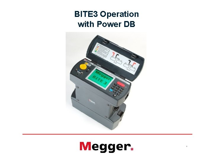 BITE 3 Operation with Power DB 1 