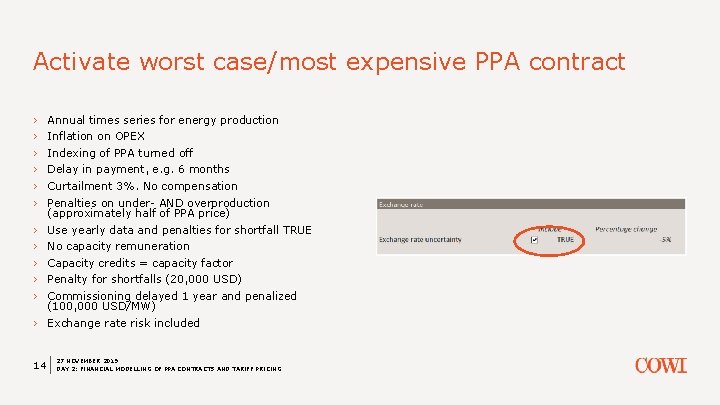 Activate worst case/most expensive PPA contract › › › Annual times series for energy